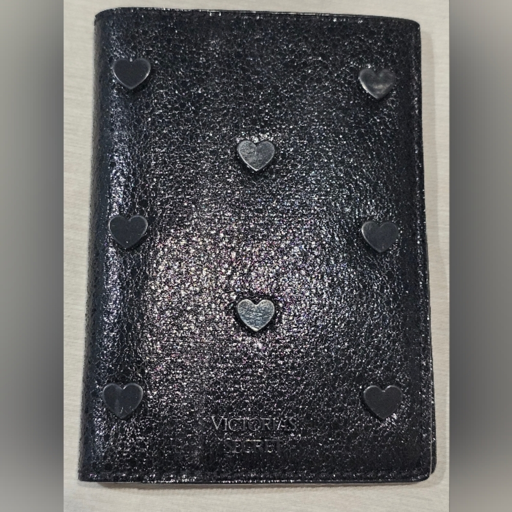 Victoria's Secret Black Heart-Studded Cover